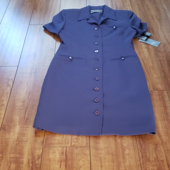 Amanda Smith Purple Dress - Picture 1 of 9